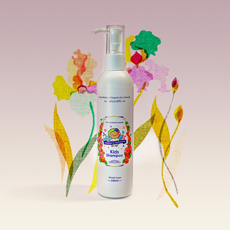 VG报春花与克莱门小柑橘儿童洗发精 洗发水 250ml 维多利亚花园