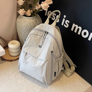 多功能单肩潮流双肩背包斜背轻便包韩版 休闲外出五用包