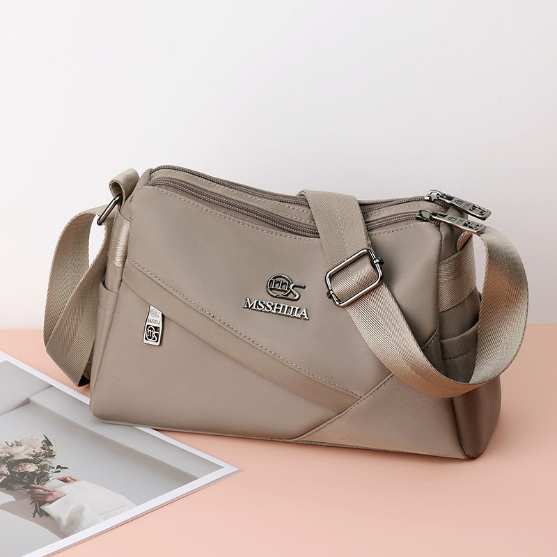 中年女包时尚百搭斜挎包防水尼龙布单肩包大容量牛津布潮流妈妈包,箱包皮具/热销女包/男包,通用款女包,淘宝优惠券,粉丝福利购,淘宝优惠卷