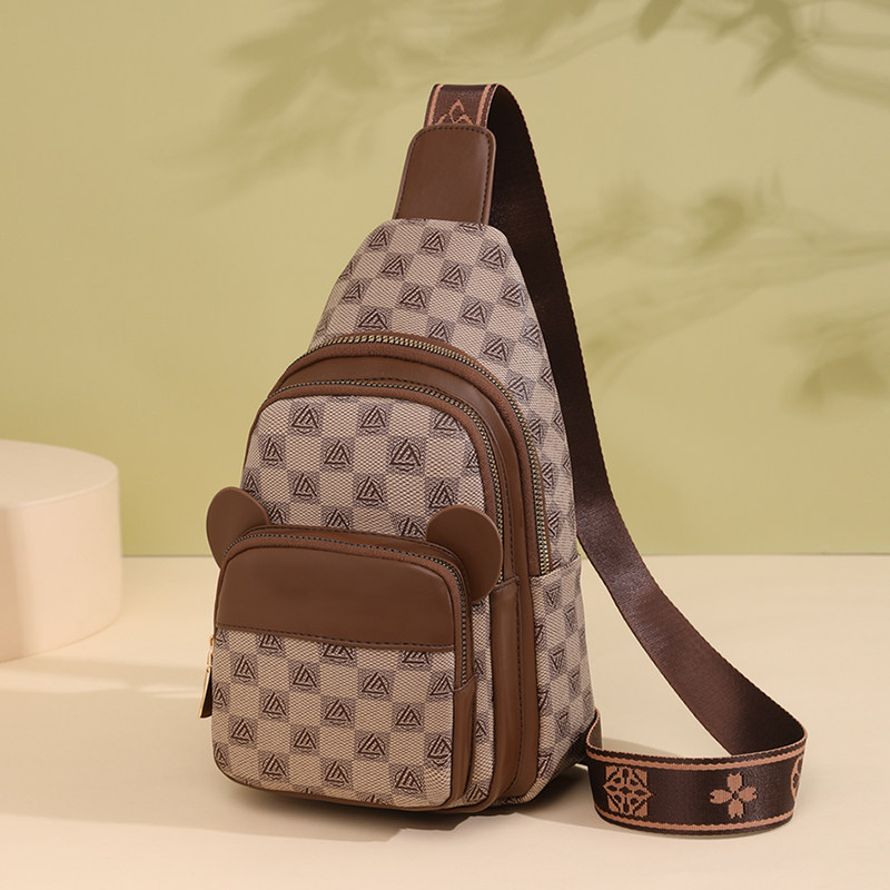 2023新款胸包女士单肩包多功能软皮休闲斜挎包时尚百搭小背包,箱包皮具/热销女包/男包,胸包,淘宝优惠券,粉丝福利购,淘宝优惠卷