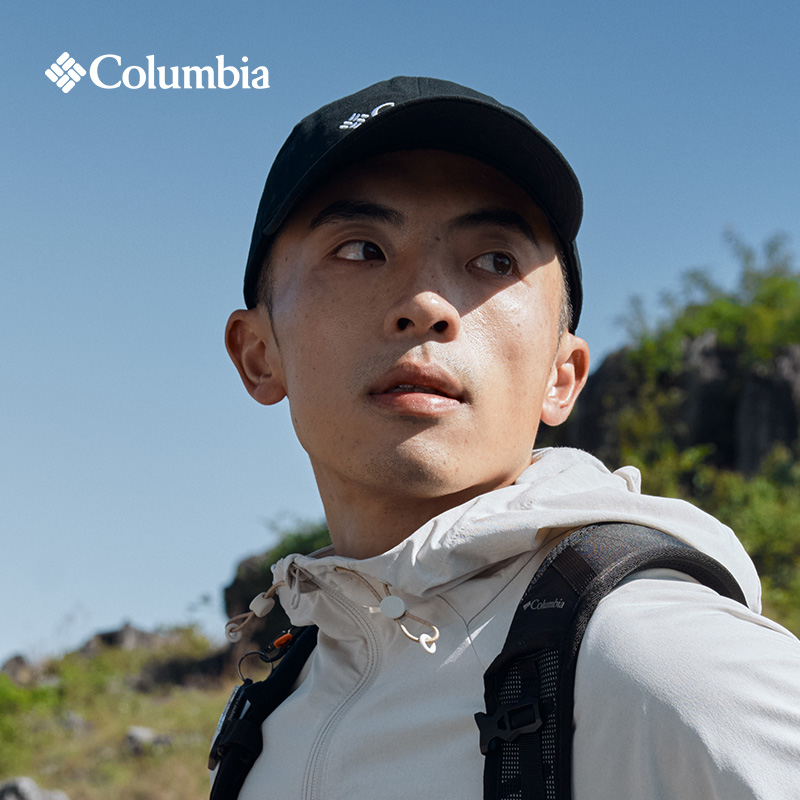Columbia哥伦比亚户外情侣软顶运动舒适大方简约旅行棒球帽CT9272