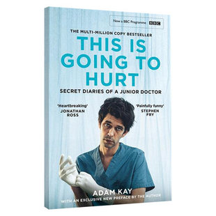 改编自绝对笑喷之弃业医生日志 作者新序 热播剧 Hurt 英文原版 疼痛难免 Adam This 亚当凯 现货 Going Kay