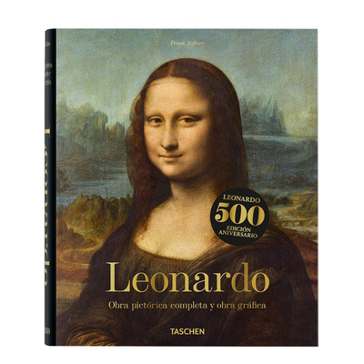 现货 英文原版Leonardo. The Complete Paintings and Drawing达芬奇:绘画和素描全集500周年纪念版完整画集 蒙娜丽莎封面纪念版