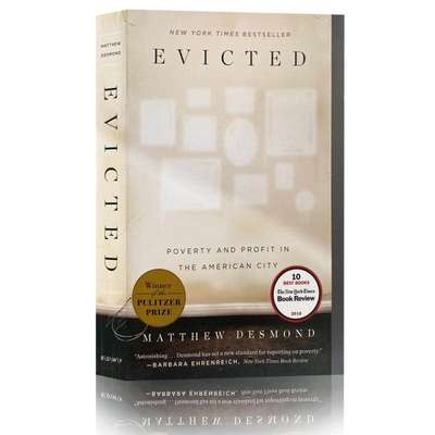 现货 英文原版 扫地出门 Evicted 美国城市的贫穷与暴利 被驱逐者 Poverty and Profit in the American City Matthew Desmond