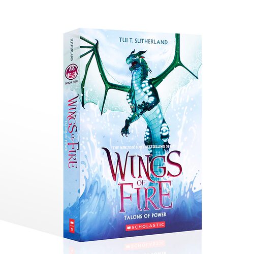 现货 英文原版 火翼飞龙9 海翼族的椰子测试 英文原版 Wings of Fire 9：Talons of Power 奇幻小说 Tui T Sutherland