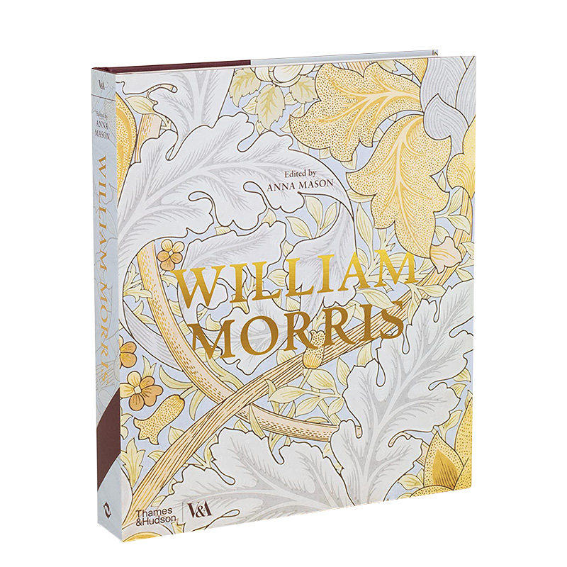 现货 英文原版 William Morris 威廉·莫里斯逝世125周年纪念画册 William Morris的艺术绘画/装饰/室内/家居/出版