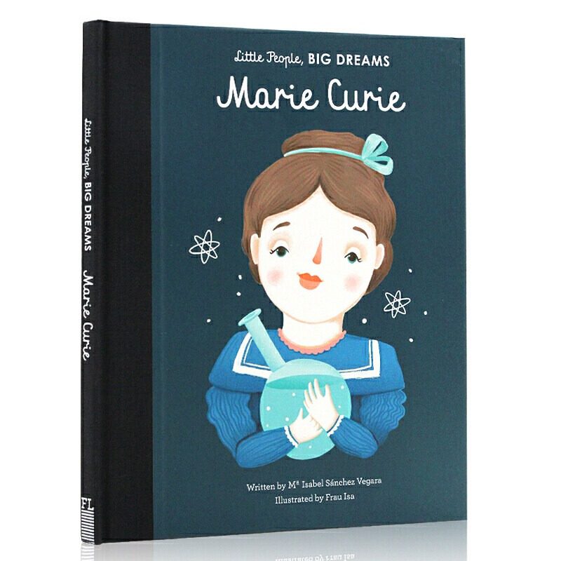 现货 英文原版 little people, big dreams:marie curie 小人物大理想
