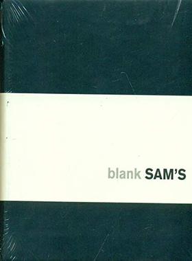 现货 英文原版 Sam's Blank Black Notebook 山姆的黑色笔记本（空白）
