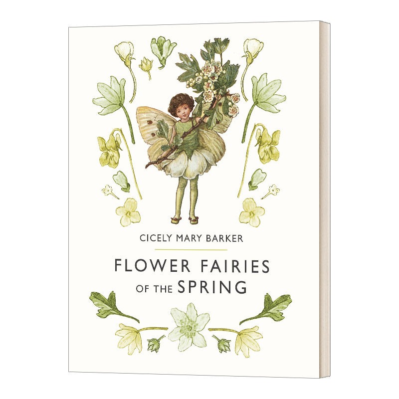 现货 英文原版 Flower Fairies of the Spring 春天的花仙子 童趣绘本 Cicely Mary Barker 儿童插图版艺术书 童话 精装正版