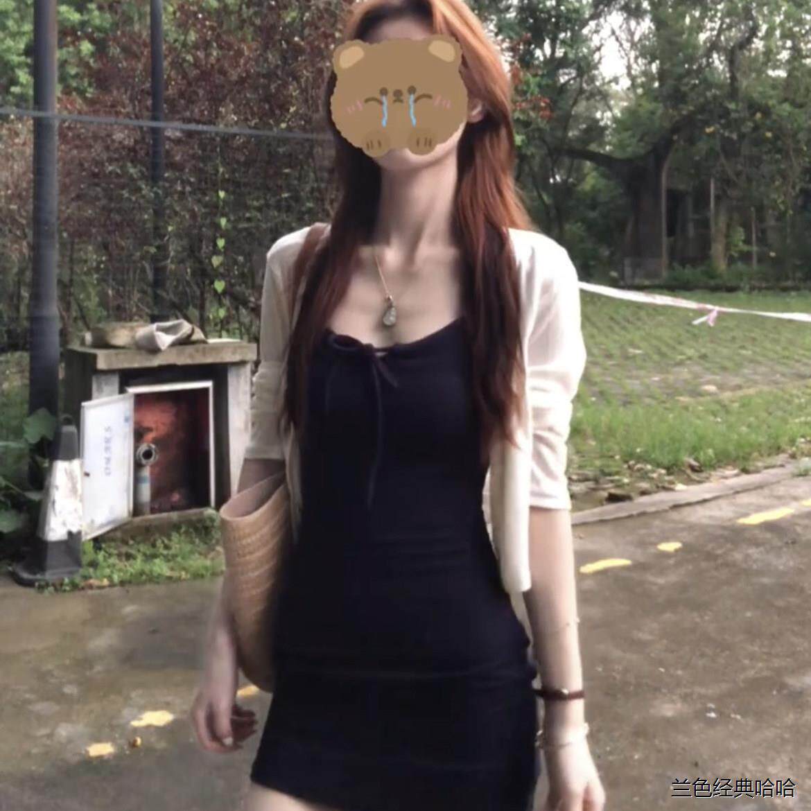 无袖吊带洋装女夏小个子
