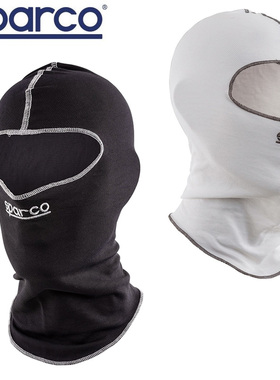 现货意大利Sparco卡丁车赛车头套 超薄透气抗菌骑行男女通用面罩