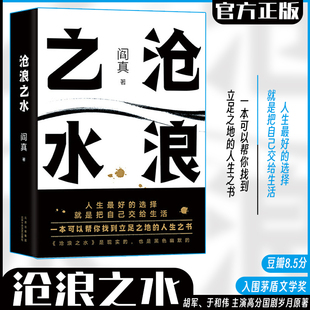 【正版包邮】沧浪之水 新版 阎真著 长篇小说 入围茅盾文学奖 职场小白、考公人的启蒙之书 经典官场小说  电视剧岁月原著