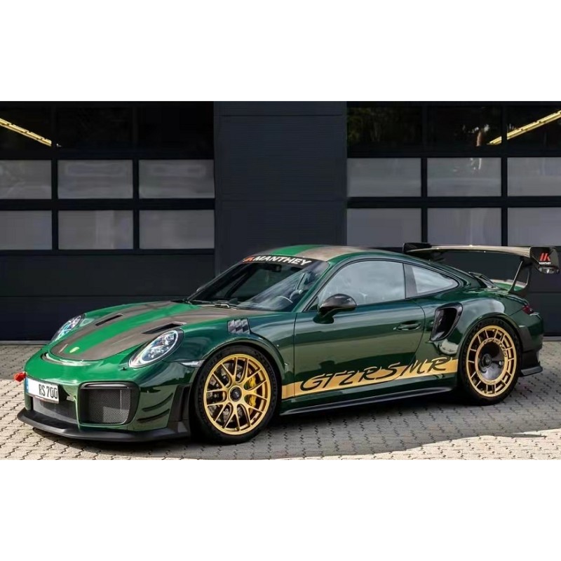 新保时捷911GT2 RS MR车贴拉花GT3RS MR专用贴纸车身侧裙尾翼贴纸