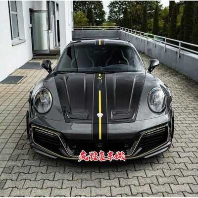 保时捷911turbo s车贴拉花新款改装机盖贴纸彩贴992 718 GT3RS918