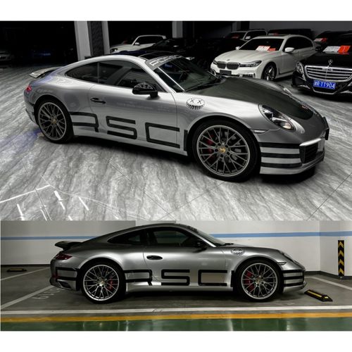 保时捷911Carrera车贴拉花GT3Cayman GT4车身PORSCHE跑车侧裙贴纸