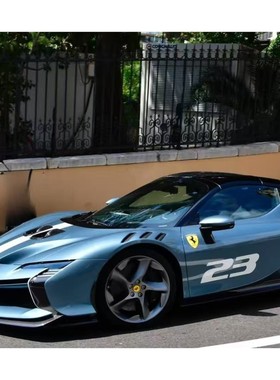 法拉利F8车贴拉花488 SF90 458 296跑车运动个性引擎盖侧裙装饰贴