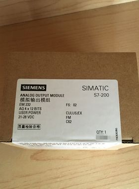 EM232CN输出模块6ES7232 6ES7 232-0HD22-0XA0现货232-0HD22-0XA8