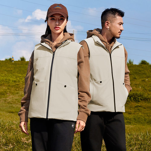 高品质情侣羽绒马甲男女款秋冬季户外休闲百搭保暖背心夹克