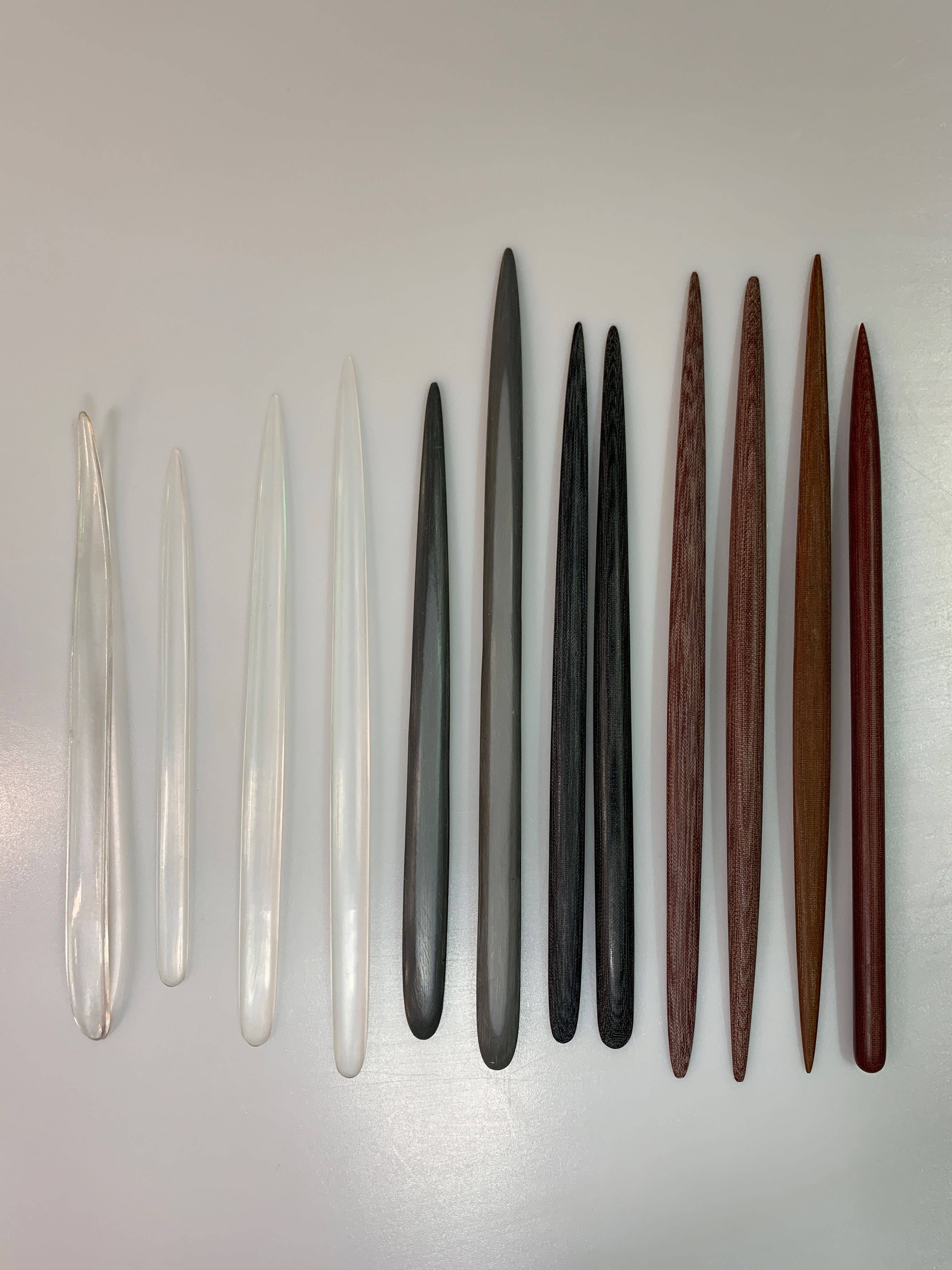 博艺紫砂工具做壶工具宜兴紫砂壶制作工具尖头弯头华子划子