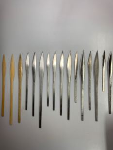 博艺紫砂工具做壶工具宜兴紫砂壶制作工具竹钢制尖鳑鲏刀