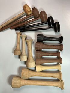 博艺紫砂工具做壶工具宜兴紫砂壶制作工具敲章榔头顶柱