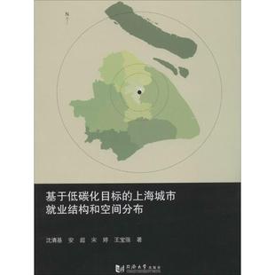 上海城市就业结构和空间分布 基于低碳化目标 9787560854304 同济大学出版 沈清基 现货 社 包邮