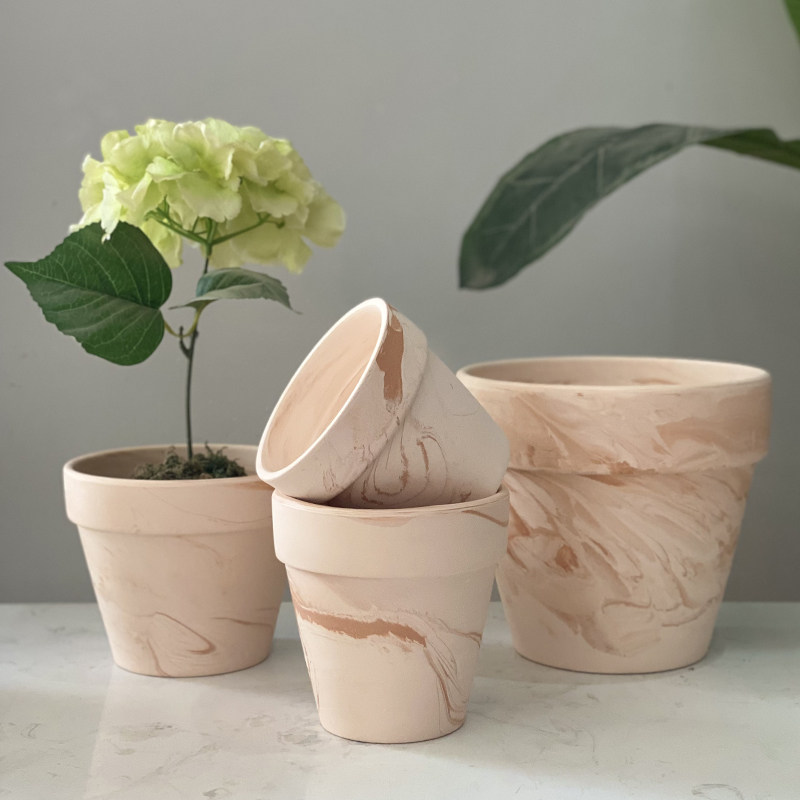 玛奇朵白陶土花盆渐变粗红陶盆栽透气天然素烧大号多肉北欧简约风,鲜花速递/花卉仿真/绿植园艺,花盆,淘宝优惠券,粉丝福利购,淘宝优惠卷