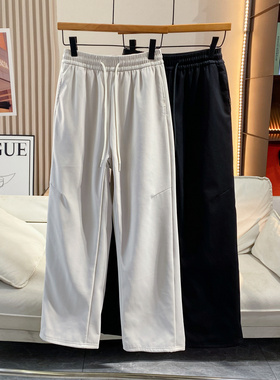 秋冬户外三防90鹅绒直筒阔腿加绒休闲百搭时尚通勤日常羽绒裤6199