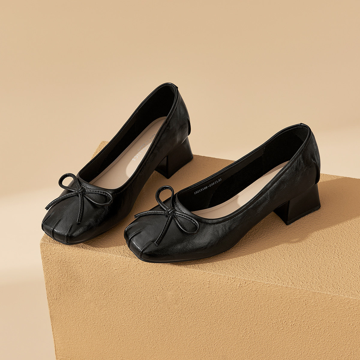 戈美其商场同款玛丽珍女鞋2025秋季新款不累脚妈妈鞋粗跟浅口单鞋,女鞋,玛丽珍鞋,淘宝优惠券,粉丝福利购,淘宝优惠卷