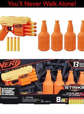 孩之宝NERF热火阿尔法系列 鲸蛇发射器户外对战软弹枪男孩玩具枪