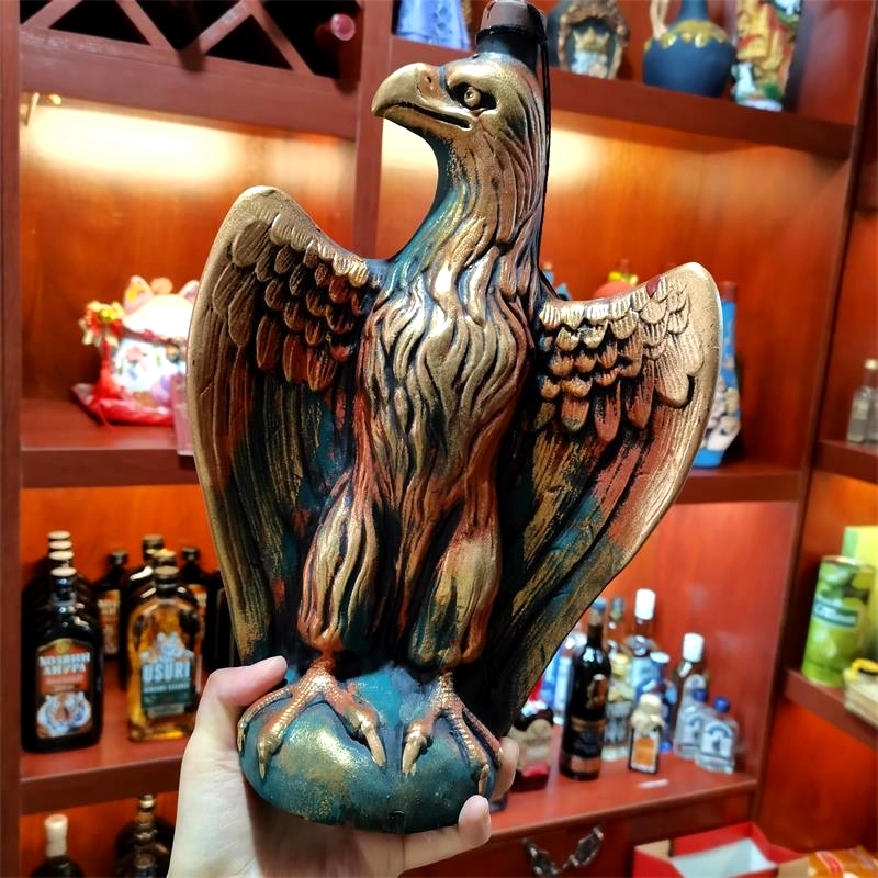 格鲁吉亚彩陶进口红酒陶瓷艺术摆件萨佩拉维干红半甜葡萄酒俄罗斯