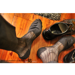 性感黑丝控TNT 商务锦纶丝袜欧美男士 男士 正装