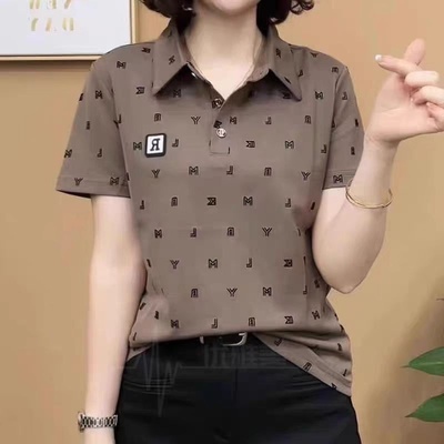 修身减龄显瘦遮肉休闲POLO衫