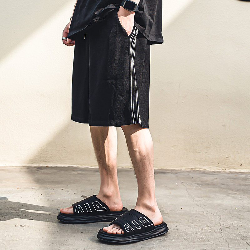 拖鞋男踩屎感厚底外穿凉拖鞋男2024夏季潮牌沙滩鞋9219-P110,男鞋拖鞋,星座814A（原电商B253）