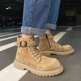 马丁靴男复古高帮沙漠靴厚底英伦风工装靴B253-9168-P125，男鞋马丁靴，星座814A（原电商B253）