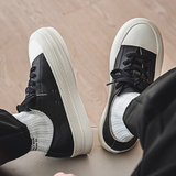 2024春季新款高级感小白鞋男小众皮面厚底休闲板鞋-9172-P125，男鞋休闲鞋，星座814A（原电商B253）