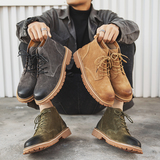 复古英伦街头马丁靴男美式工装沙漠机车短靴B253-9282-P115，男鞋马丁靴，星座814A（原电商B253）