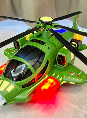 幼儿童益智力1一2岁半宝宝两岁三男孩3-4至5到6岁半7电动飞机玩具