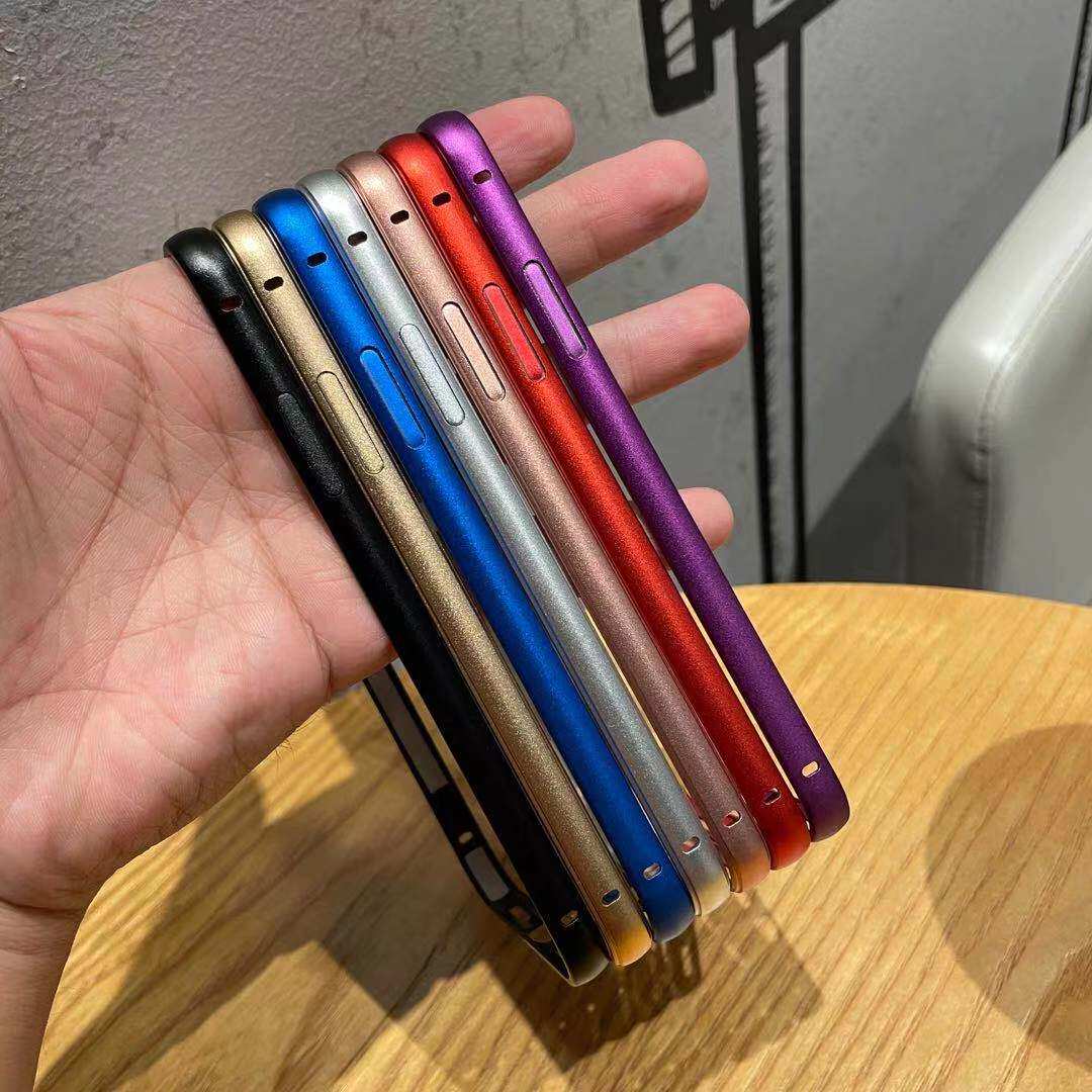 11promax潮男纯色金属边框