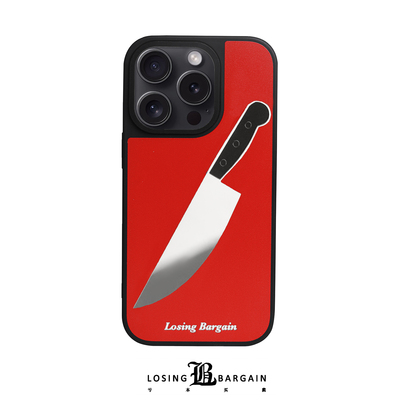 【Losing Bargain】原创刀锋镜面简约甜酷适用于苹果iPhone手机壳