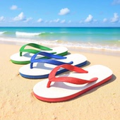 象星夏季 人字拖男女防滑沙滩拖鞋 度假海滩夹脚凉拖