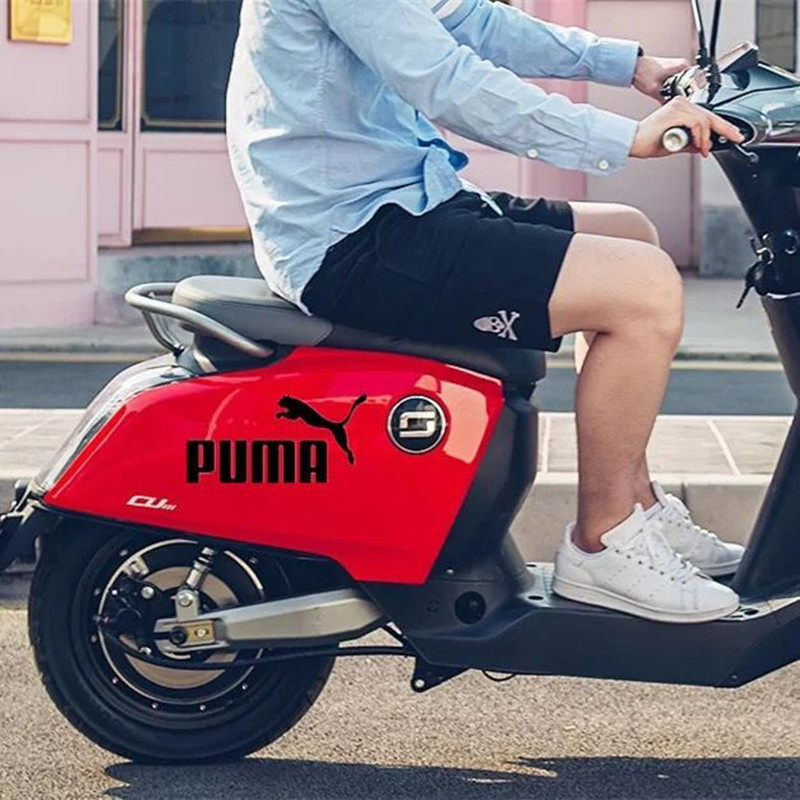 PUMA彪马潮牌车贴 潮流摩托小龟车身拉花汽车贴纸划痕拉花潮贴纸