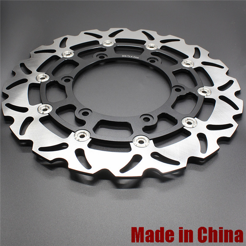 适用于雅马哈R1 摩托车改装前刹车碟片 制动盘前碟片浮动碟片配件