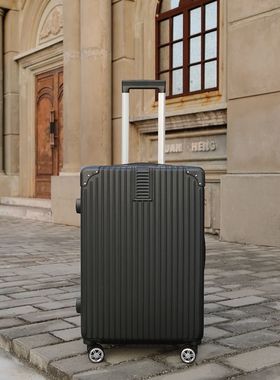 定制logo拉杆箱万向轮24寸男女式旅行包学生密码箱18寸行李箱红色