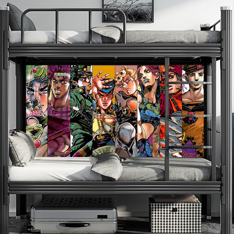 JOJO的奇妙冒险动漫卡通海报贴纸背景自粘装饰画超大宿舍卧室墙纸