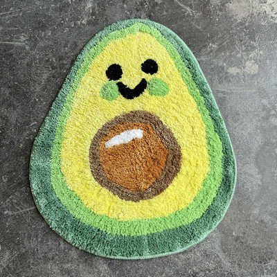 地毯门垫吸水卧室家用牛油果防滑