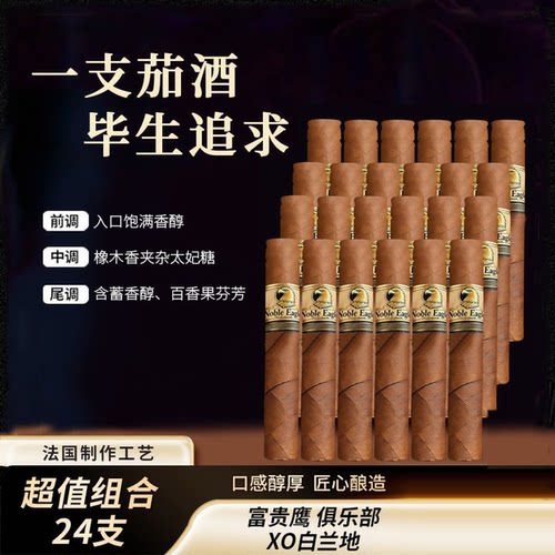 富贵鹰俱乐部X0白兰地单管洋酒