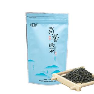 万源固军白羊茶地标产品高山种植茶叶回甘持久蜀馨牌绿茶袋装100g