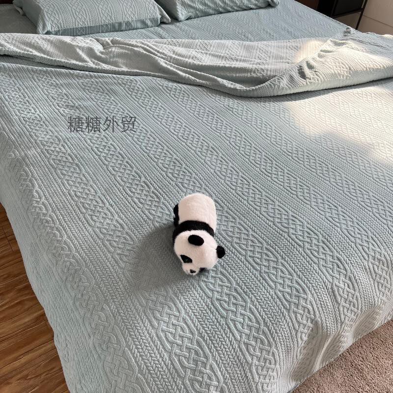 尾货法兰绒云芙蓉四件套床笠款