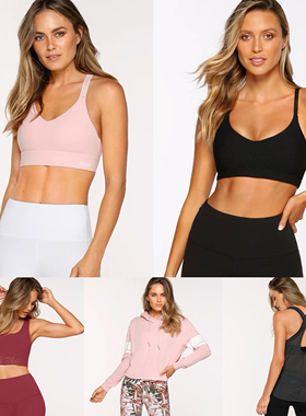 Lorna jane断码特价清仓运动文胸背心外套Bra